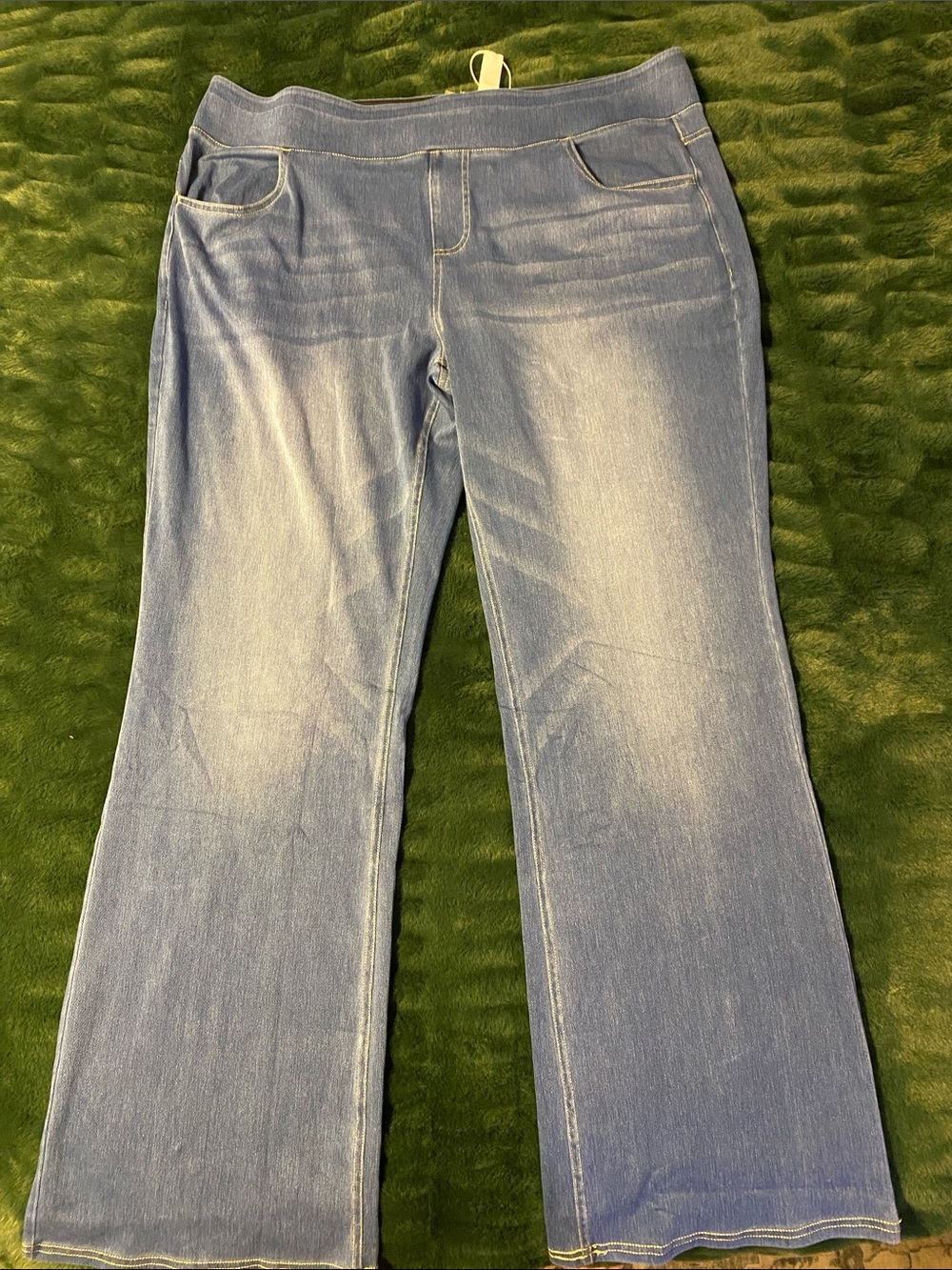 HALARA Light Blue Flared Jeans